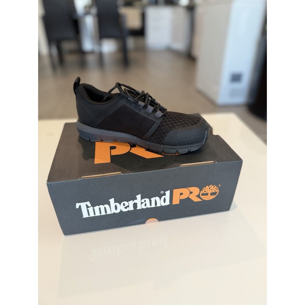New In Box Timberland Pro Women’s Radius Black CompositeToe Work Shoe- Size 6M